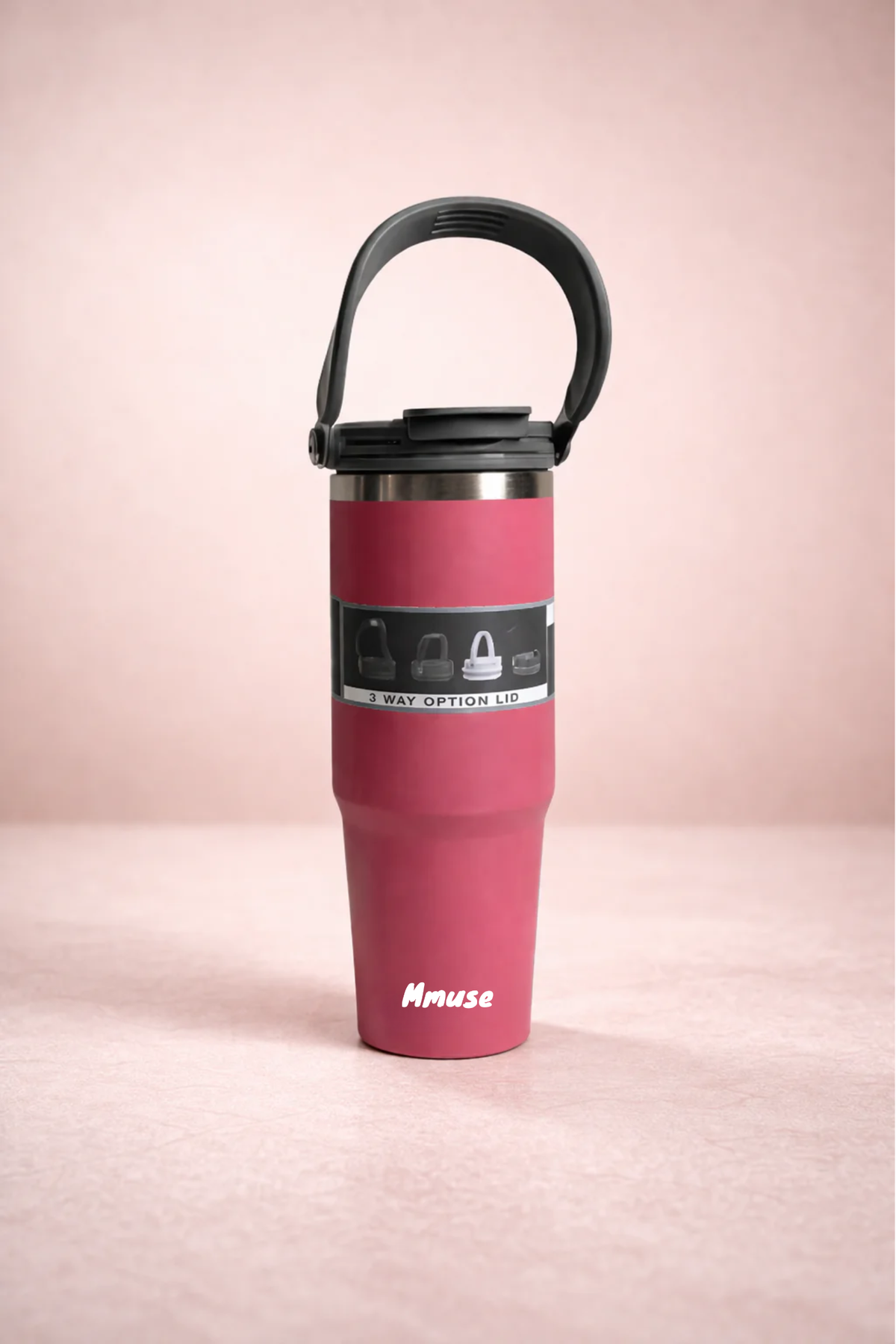 Tote Tumbler - Sipper Water Bottle With Handle
